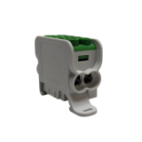 MOREK - Blok dystrybucyjny - rozdzielczy HLAK 25 1P zielony 2xAl/Cu 25mm2+16mm2 1000VAC/1500VDC  - MAG1251G00