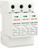 KKLN - Ogranicznik przepięć PV T2 (C) 1000V DC 20kA 4,0kV 3P - VCS-VCR-T2-PV-3P