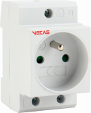 KKLN - Gniazdo modułowe 2P+Z 16A 230V AC - VCS-HJ4-230