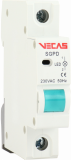 KKLN - Lampka sygnalizacyjna 1 LED zielona 230V AC 1P - VCS-SGPD-1L-G-1P