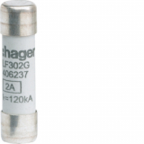 HAGER - WKŁADKA BEZPIECZNIKOWA 10X38MM 2A GG ZWŁOCZNA - LF302G