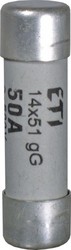 ETI - WKŁADKA TOPIKOWA CYLINDRYCZNA CH14X51 GG 2A/690V - 002630001
