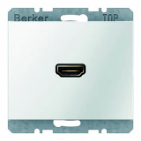 HAGER - GNIAZDO HDMI BIAŁY POŁYSK K.1 - 3315427009