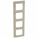 LEGRAND - RAMKA CZTEROKROTNA POPIELATY NILOE - 665034