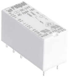 RELPOL - PRZEKAŹNIK MINIATUROWY 16A STYKI PRZEŁĄCZNE 1P STEROWANIE 12V DC - 600020
