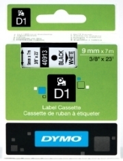 DYMO - TAŚMA D1 CZARNY NA BIAŁYM 9MM x 7MB - S0720680