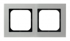 OSPEL - RAMKA PODWÓJNA ALUMINIUM 6MM SONATA - R-2RA/35
