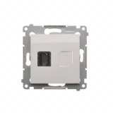 KONTAKT SIMON - GNIAZDO HDMI BIAŁY SIMON 54 - DGHDMI.01/11