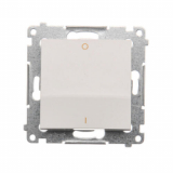 KONTAKT SIMON - ŁĄCZNIK DWUBIEGUNOWY ZACISKI AUTOMATYCZNE 10AX 250V BIAŁY SIMON 54 - DW2.01/11
