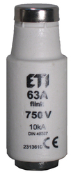 ETI - WKŁADKA TOPIKOWA SZYBKA DIII GF 35A 690V~ (BIWTS) - 002313107