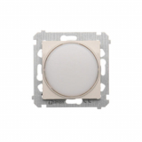 KONTAKT SIMON - Sygnalizator świetlny LED – światło białe (moduł) 230V~; kremowy - DSS1.01/41