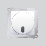 KONTAKT SIMON - Dzwonek elektroniczny (moduł) 8–12 V~; biały - DDT1.01/11