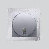 KONTAKT SIMON - Dzwonek elektroniczny (moduł) 8–12 V~; srebrny mat - DDT1.01/43