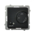 OSPEL - REGULATOR TEMPERATURY CZARNY METALIK SONATA - RTP-1R/m/33