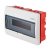 ELEKTRO-PLAST NASIELSK - ROZDZIELNIA RP 1X12 PE+N P/T IP40 ELEGANT  - 2413-01