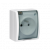 KONTAKT SIMON - GNIAZDO POJEDYNCZE Z UZIEMIENIEM 2P+Z Z KLAPKĄ DYMNA ZACISKI ŚRUBOWE 16A 250V IP54 BIAŁY AQUARIUS - AQGZ1/11A
