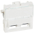 LEGRAND - GNIAZDO KOMPUTEROWE PODWÓJNE 2M 2XRJ45 KAT.6 UTP MOSAIK - 076502