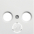 HAGER - ELEMENT CENTRALNY RTV-SAT BIAŁY LUMINA SOUL - WL6310