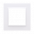 KONTAKT SIMON - RAMKA POJEDYNCZA UNIWERSALNA POZIOM/PION BIAŁY SIMON 10 - CR1/11