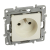 LEGRAND - GNIAZDO 2P+Z 16A Z PRZESŁONAMI KREMOWY NILOE. - 764627
