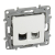 LEGRAND - GNIAZDO KOMPUTEROWE TELEFONICZNE RJ11+RJ45 KAT.5E UTP BIAŁY NILOE2 - 764570
