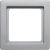 HAGER - RAMKA POJEDYNCZA ALUMINIUM AKSAMIT LAKIEROWANY Q.1 - 10116084