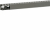 HAGER - KANAŁ GRZEBIENIOWY 25x25 szary wys=25mm szer=25mm pcv (szt=2mb /opak=50m)  - BA7A25025