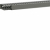 HAGER - KANAŁ GRZEBIENIOWY 60x25 szary wys=60mm szer=25mm pcv (szt=2mb /opak=60m) - BA7A60025