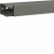 HAGER - KANAŁ GRZEBIENIOWY 100x60 szary wys=100mm szer=60mm pcv (szt=2mb /opak=16m) - BA7A100060