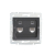 KANLUX - Gniazdo komputerowe podwójne niezależne (2x RJ45Cat 5e Jack) LOGI 02-1410-041 gr   - 25287