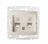 KANLUX - GNIAZDO KOMPUTEROWE PODWÓJNE NIEZALEŻNE, (2X RJ45 KAT. 6 JACK) LOGI. - 25170