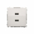 KONTAKT SIMON - ŁADOWARKA 2XUSB BIAŁY SIMON BASIC - BMC2USB.01/11
