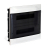 LEGRAND - ROZDZIELNIA WNĘKOWA 2X12 Z DRZWIAMI PRZEZROCZYSTYMI DO ŚCIAN PEŁNYCH PRACTIBOX S - 135372
