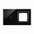 KONTAKT SIMON - Panel dotykowy S54 Touch, 2 moduły, 1 pole dotykowe + 1 otwór na osprzęt S54, zastygła lawa - DSTR210/73