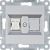 HAGER - GNIAZDO KOMPUTEROWE POJEDYNCZE RJ45 KAT. 5E FTP SREBRNY LUMINA - WL2132
