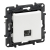 LEGRAND - GNIAZDO TELEFONICZNE RJ11 ALUMINIUM NILOE STEP - 863355