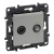 LEGRAND - GNIAZDO TV-SAT KOŃCOWE TYPU GWIAZDA 2 PRZEWODY 1.5DB ALUMINIUM NILOE STEP - 863383