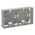 LEGRAND - PUSZKA PODWÓJNA NATYNKOWA ALUMINIUM NILOE STEP - 863398