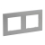 LEGRAND - RAMKA PODWÓJNA ALUMINIUM NILOE STEP - 863392