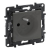 LEGRAND - GNIAZDO POJEDYNCZE Z UZIEMIENIEM 2P+Z ZACISKI AUTOMATYCZNE 16A 230V IP44 STALOWY NILOE STEP - 863431