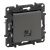 LEGRAND - GNIAZDO TELEFONICZNE RJ11 STALOWY NILOE STEP - 863455