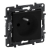 LEGRAND - GNIAZDO POJEDYNCZE 2P+Z Z PRZESŁONĄ ZACISKI AUTOMATYCZNE 16A 230V CZARNY NILOE STEP - 863533