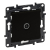 LEGRAND - GNIAZDO TV PRZELOTOWE 14DB CZARNY NILOE STEP - 863572