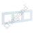 LEGRAND - RAMKA POTRÓJNA 3X - KOLOR MIĘTA NILOE STEP - 863093