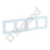 LEGRAND - RAMKA POCZWÓRNA 4X - KOLOR MIĘTA NILOE STEP - 863094