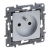 LEGRAND - NILOE SELECTION - GNIAZDO 2P+Z 16 A - 250 V~
(Z PRZESŁONĄ, ZACISKI ŚRUBOWE) ALUMINIUM - 762127