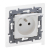 LEGRAND - GNIAZDO 2P+Z - IP44 16 A - 250 V~ - BEZ PRZESŁONY, ZACISKI ŚRUBOWE PERŁA NILOE SELECTION - 762461