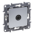 LEGRAND - NILOE SELECTION - GNIAZDO TV(MĘSKIE) PRZELOTOWE 14 DB ALUMINIUM - 762152