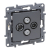 LEGRAND - NILOE SELECTION - GNIAZDO TV-RD-SAT-SAT KOŃCOWE DO INSTALACJI TYPU GWIAZDA 1,5 DB STAL - 762366