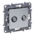 LEGRAND - NILOE SELECTION - GNIAZDO TV - "F-F" KOŃCOWE DO INSTALACJI TYPU GWIAZDA 1 DB ALUMINIUM - 762149